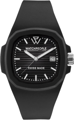 Часы WatchPeople WP4 Black Silver Lines 700332