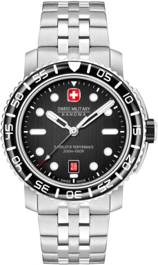 Часы Swiss Military Hanowa Black Marlin SMWGH0001702