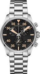 Часы Hamilton Khaki Aviation Pilot Chrono Quartz H76722131