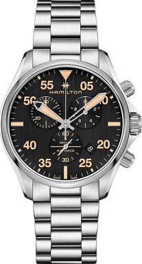 Часы Hamilton Khaki Aviation Pilot Chrono Quartz H76722131