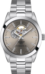 Часы Tissot Gentleman Powermatic 80 Open Heart T127.407.11.081.00