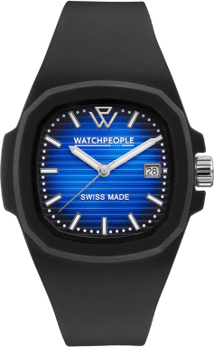 Часы WatchPeople WP4 Black blue radial lines 700335