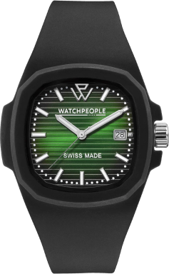 Часы WatchPeople WP4 Black green radial lines 700336