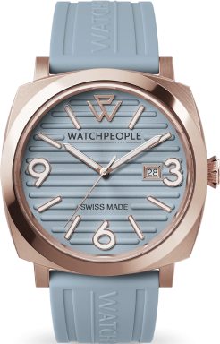 Часы WatchPeople WP2 Timeless Blue Rose-Gold 700997
