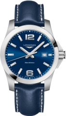 Часы Longines Conquest Quartz L3.759.4.96.7