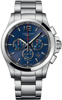 Часы Longines Conquest Chronograph L3.727.4.96.6