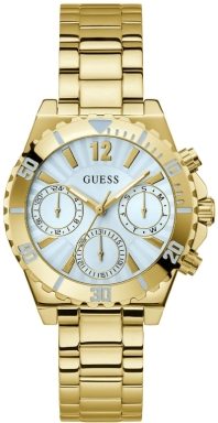Часы Guess Gold Phoebe Blue Dial Link GW0696L2